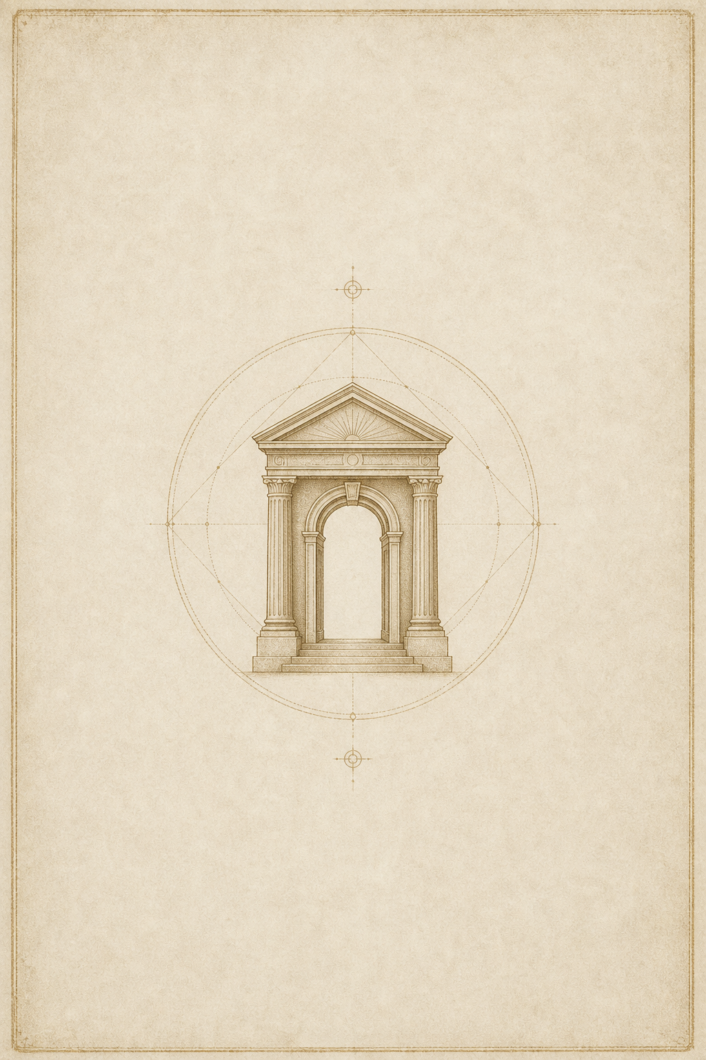 Cover for The Living Temple